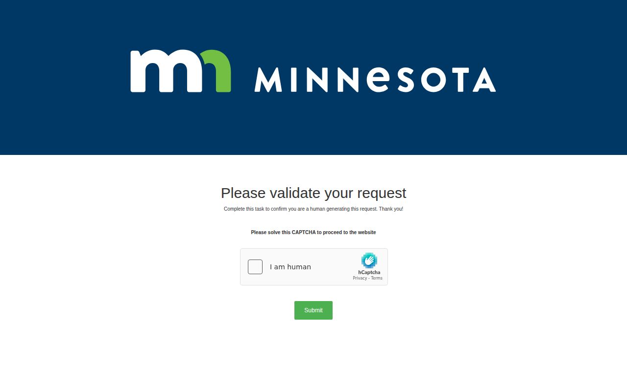 Minnesota DOC official search interface for state custody records, not Pope County warrants